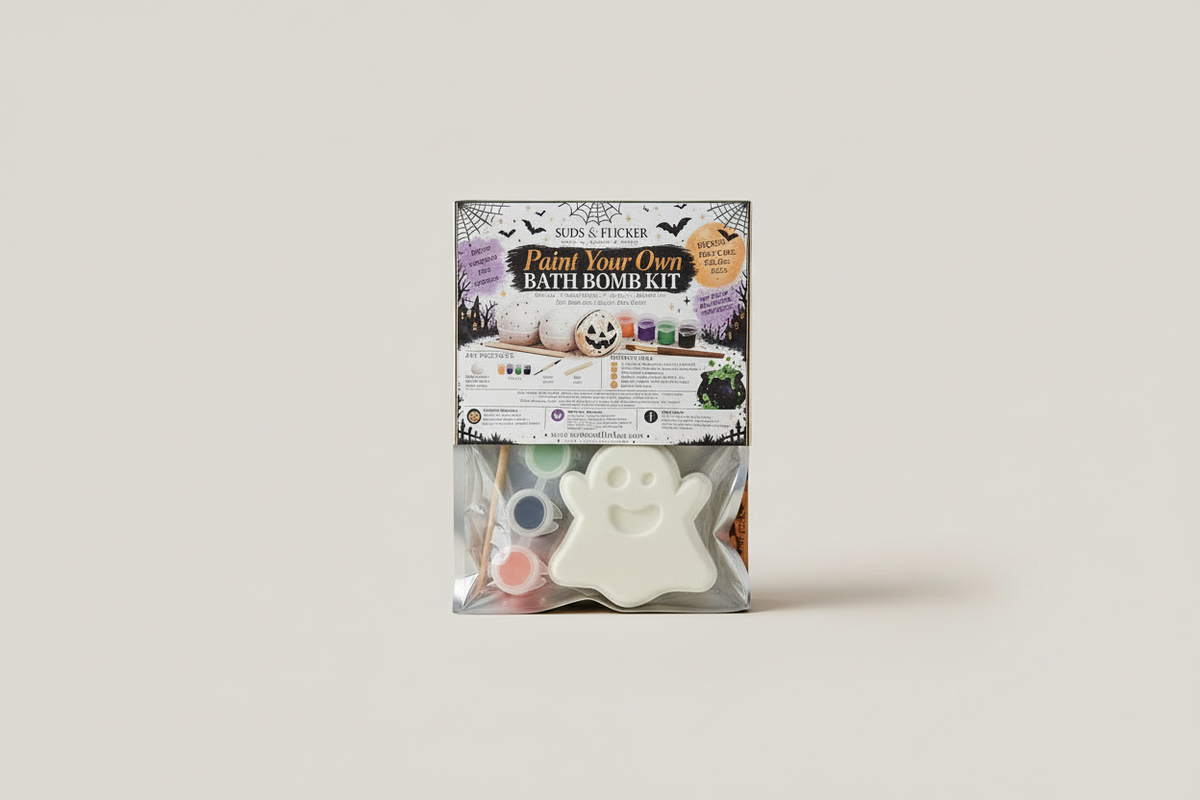 Paint Your Own Bath Bomb Kit