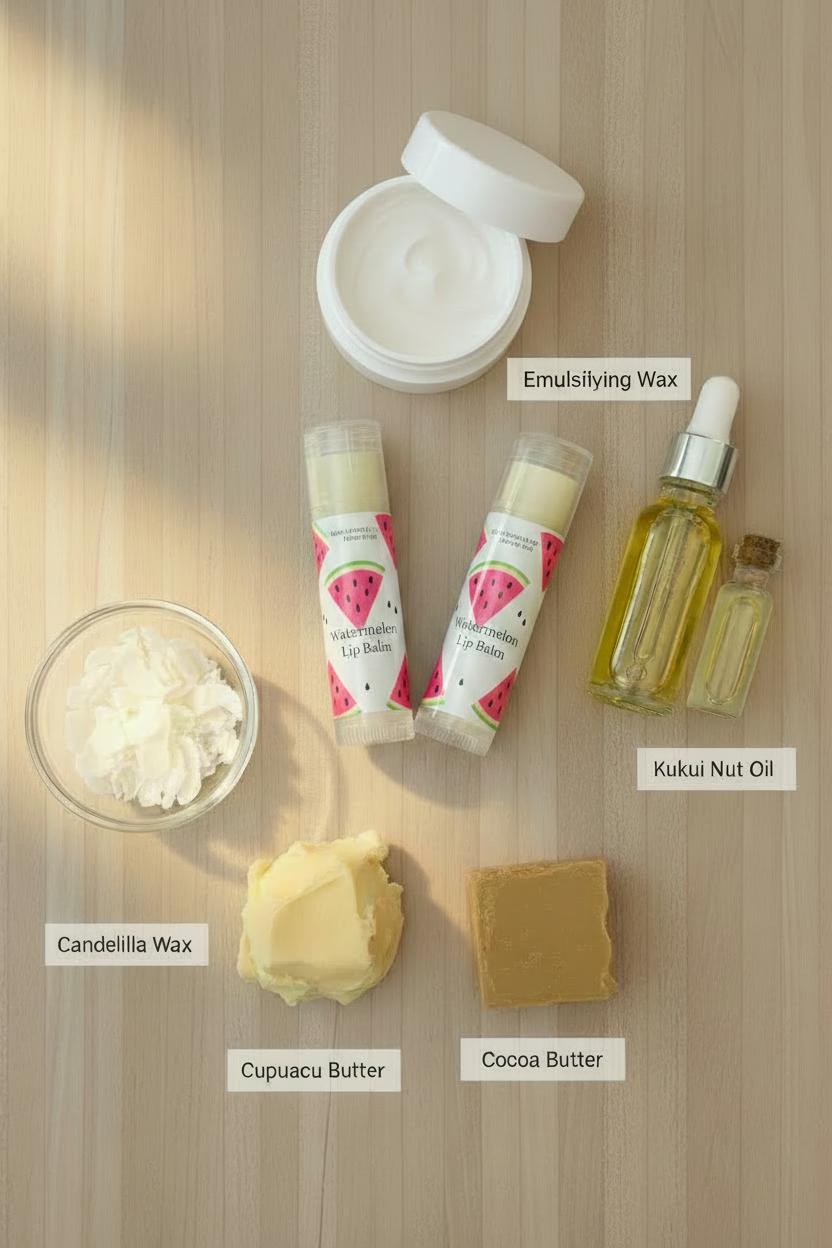 Vegan Vanilla Mint Lip Butter