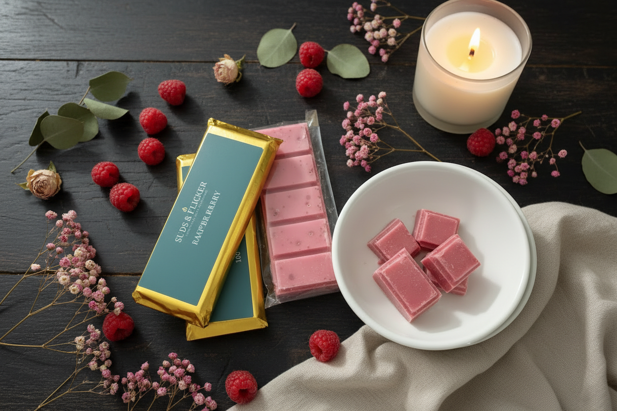 Raspberry and Vanilla Soy Wax Melts