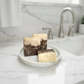 Coffee and Cream Soap Bar – No Exfoliation – Smooth Handmade Artisan Soap