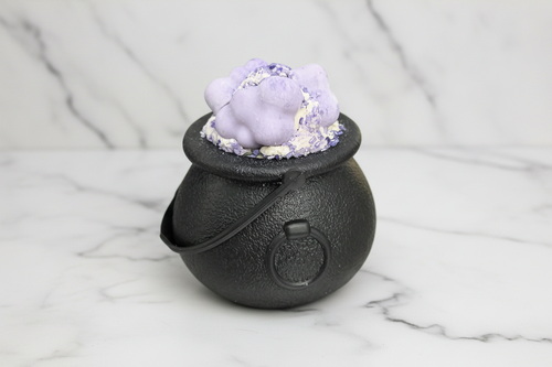 Blueberry Vanilla Cauldron Bath Bomb