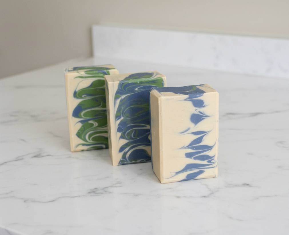 Swirls of Blueberries and Thyme