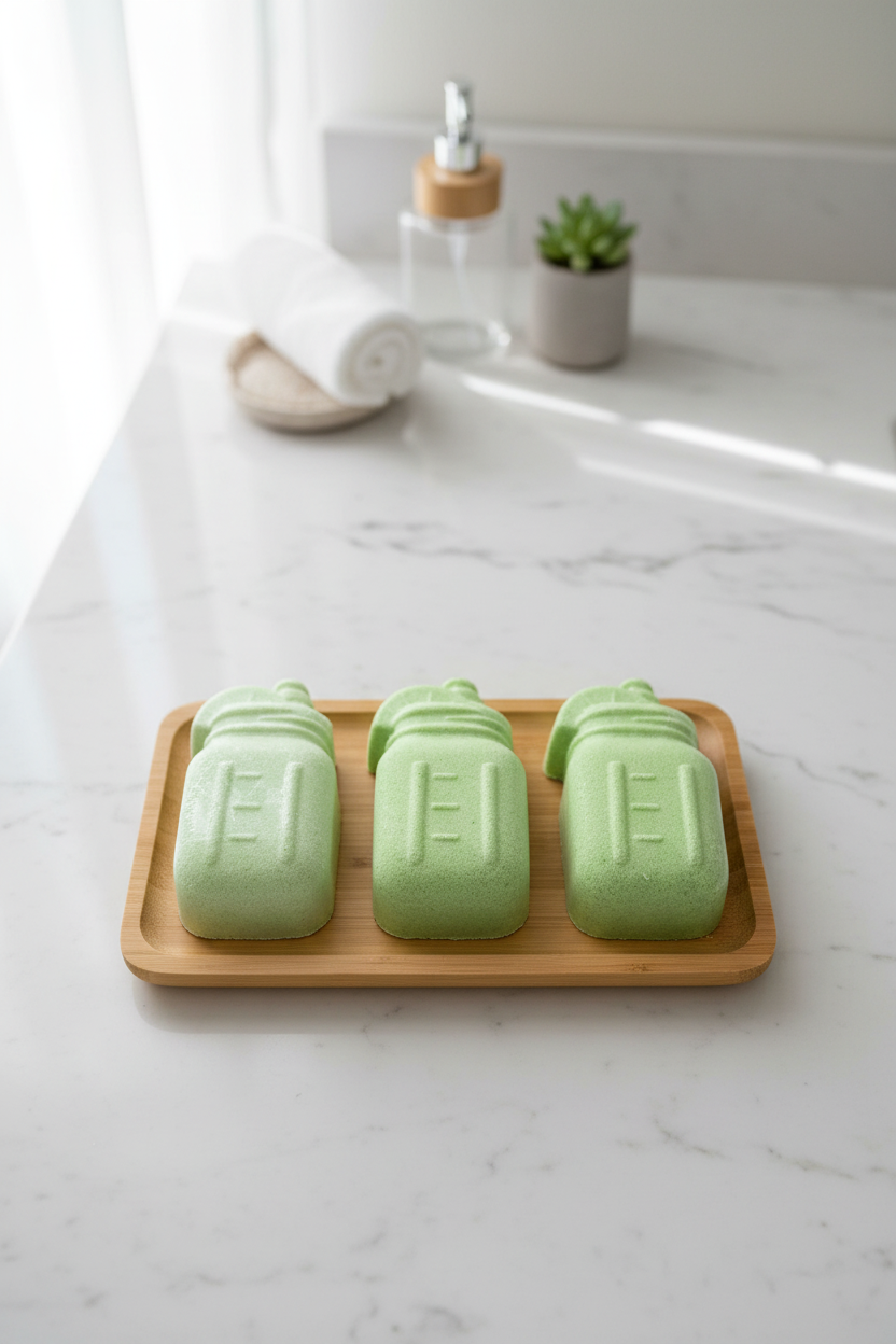Handmade Sparkling Mojito Bath Bomb