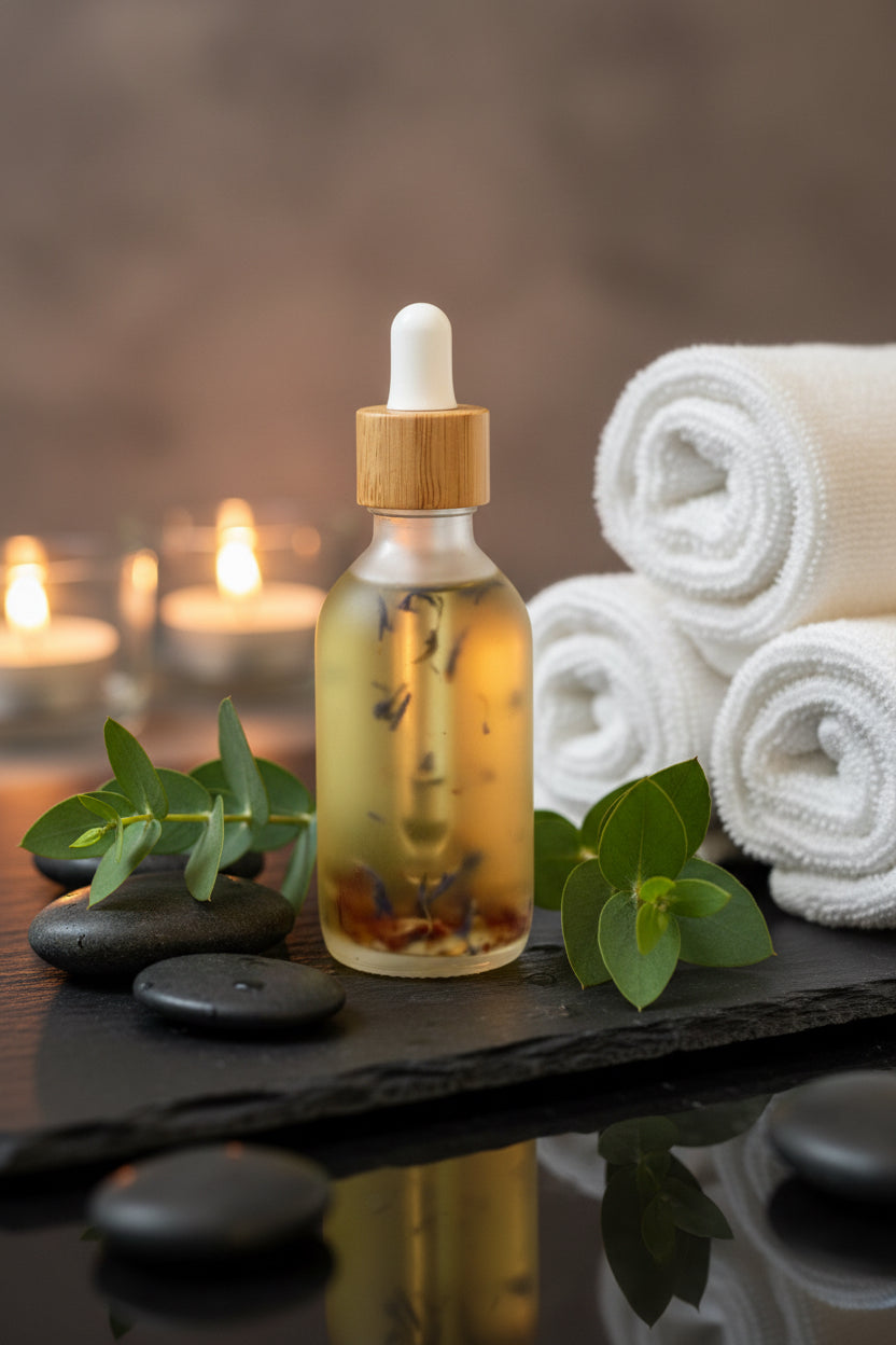 Lavender & Chamomile Calming Body Oil