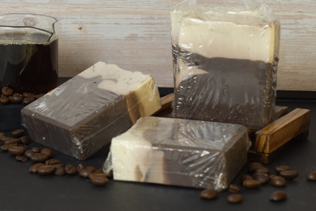 Coffee and Cream Soap Bar – No Exfoliation – Smooth Handmade Artisan Soap