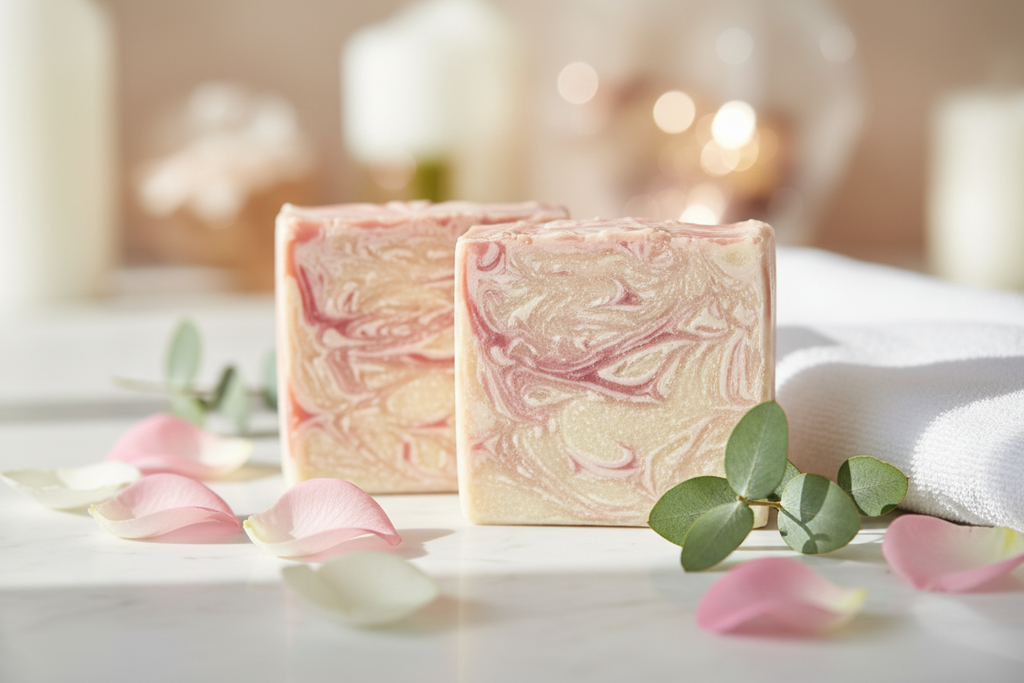 Cherry Almond Grass Fed Tallow Artisan Soap