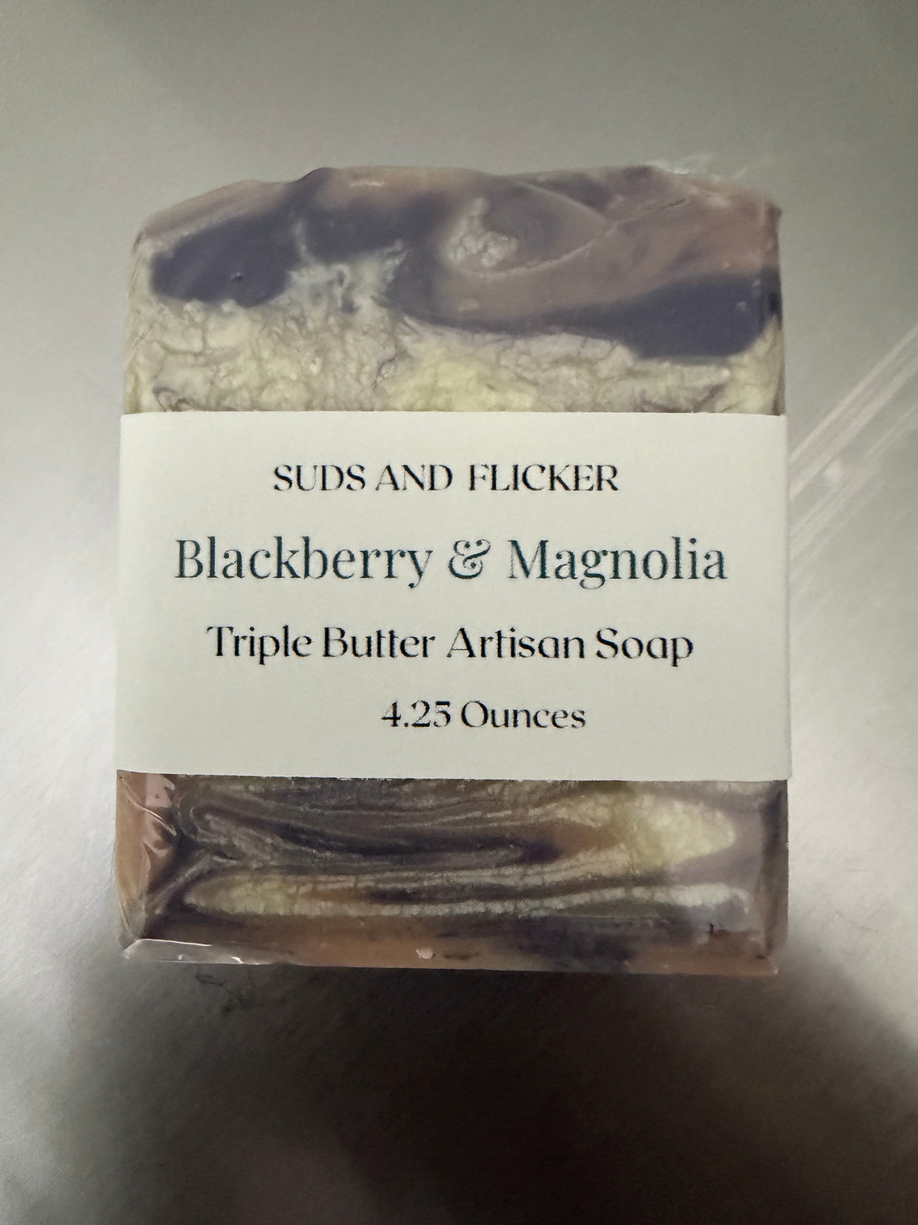 Blackberry Magnolia Triple Butter Artisan Bar