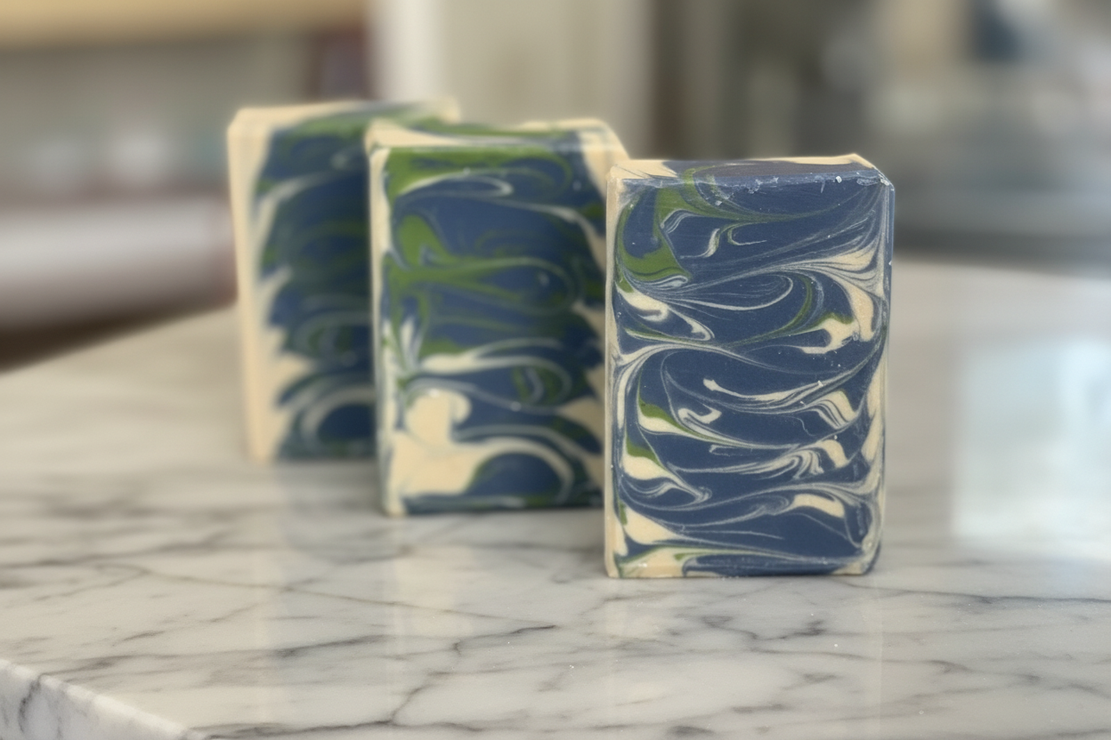 Swirls of Blueberries and Thyme