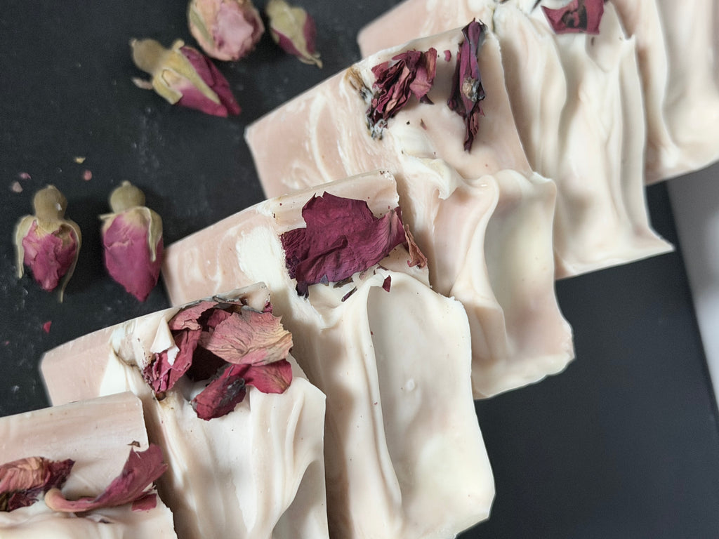 All Natural Rose Essential Oil Bar